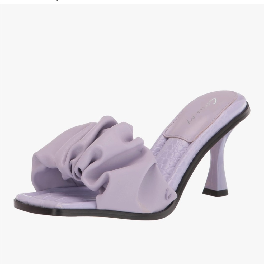 Circus by Sam Edelman Slade Lilac Ruffle Heels NWT